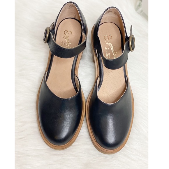 Seychelles | Shoes | Anthropologie Lock And Key Mary Jane Heels Black Leather By Seychelles 7 